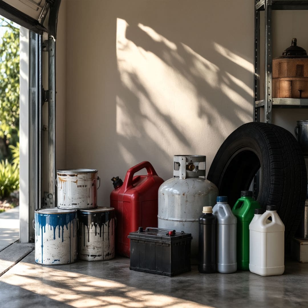 Hazardous items requiring special disposal